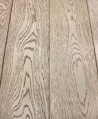 Oak flooring, brushed, AB grade